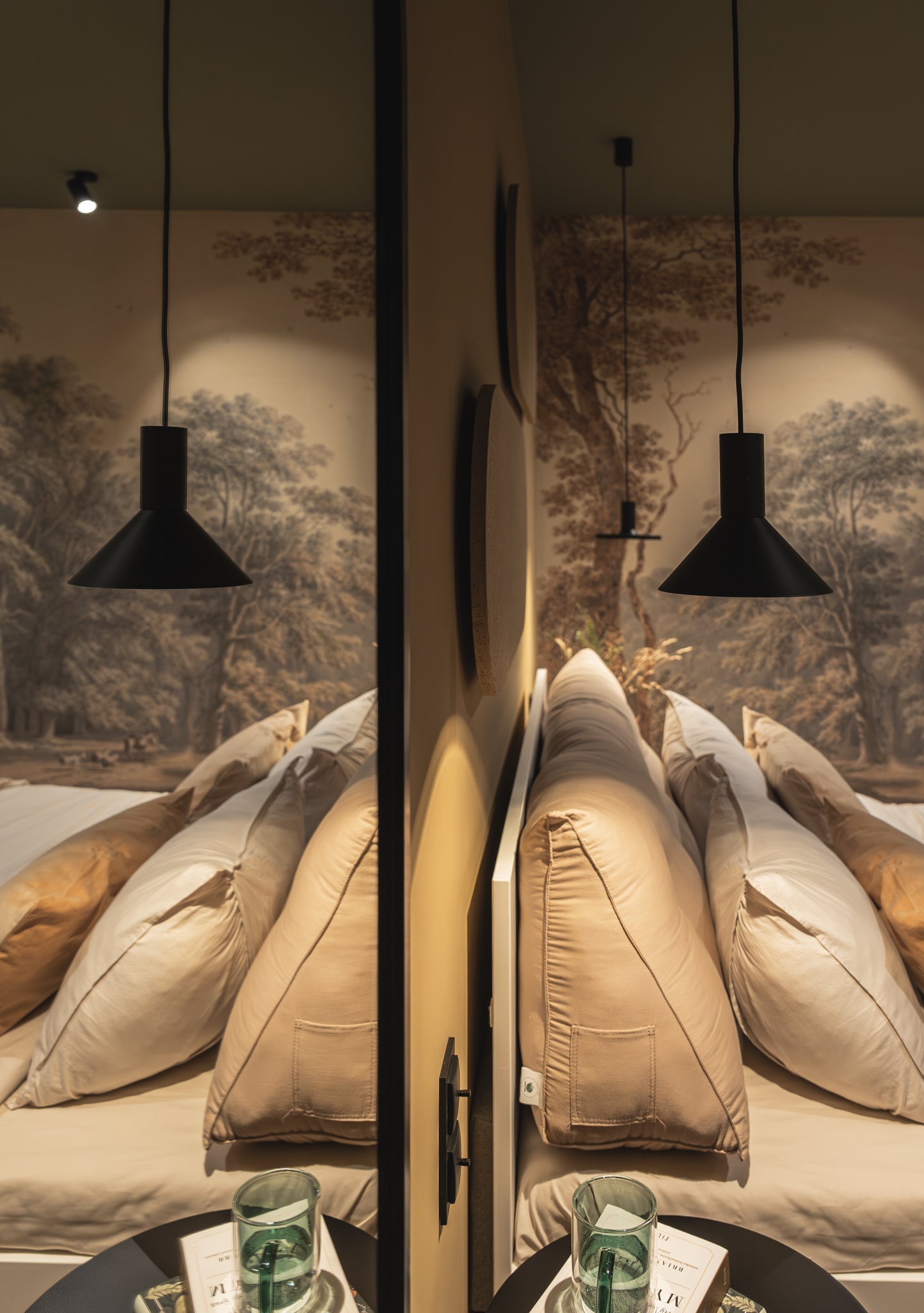 Watercolor Grove w programie Remont u Ciebie. Tapeta Wallcolors w projekcie Tomasza Pągowskiego