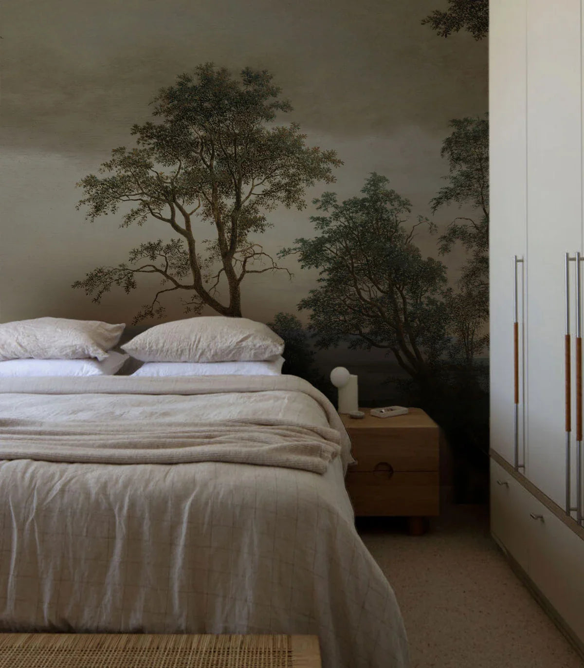 Nowoczesne wnętrze z ekskluzywną tapetą ścienną od Wallcolors