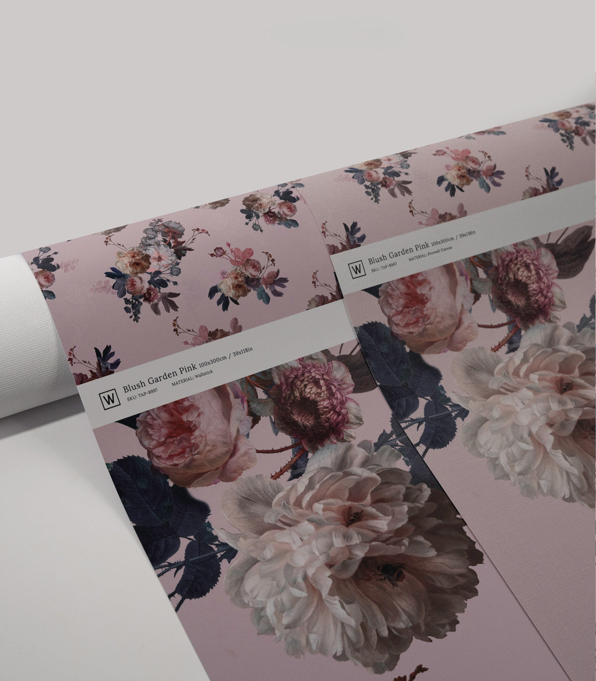 Papier peint Blush Garden Pink