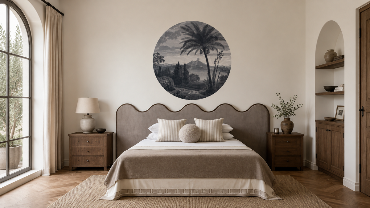 Dots Lighting Tropical Volcano Vista blue