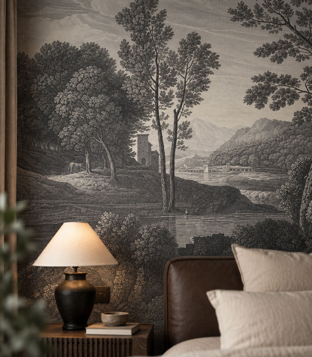 Tapeta Ancient Riverside Grove