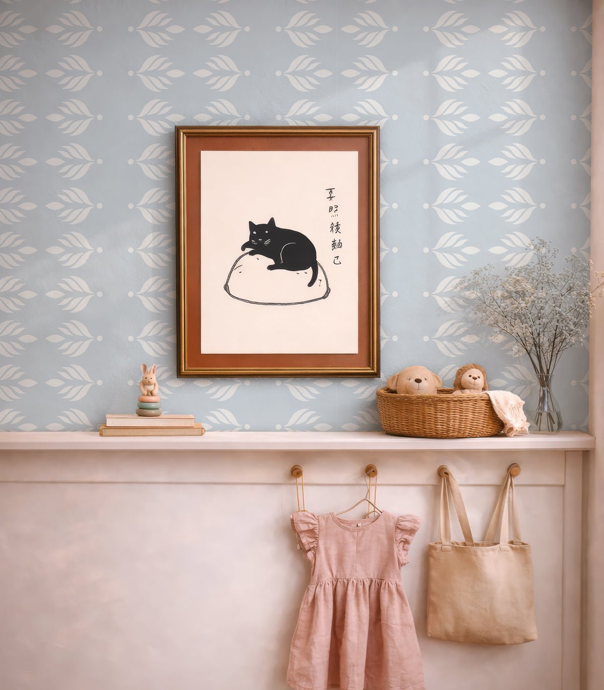 Tapeta Cottage Bloom Deep - Wallcolors®