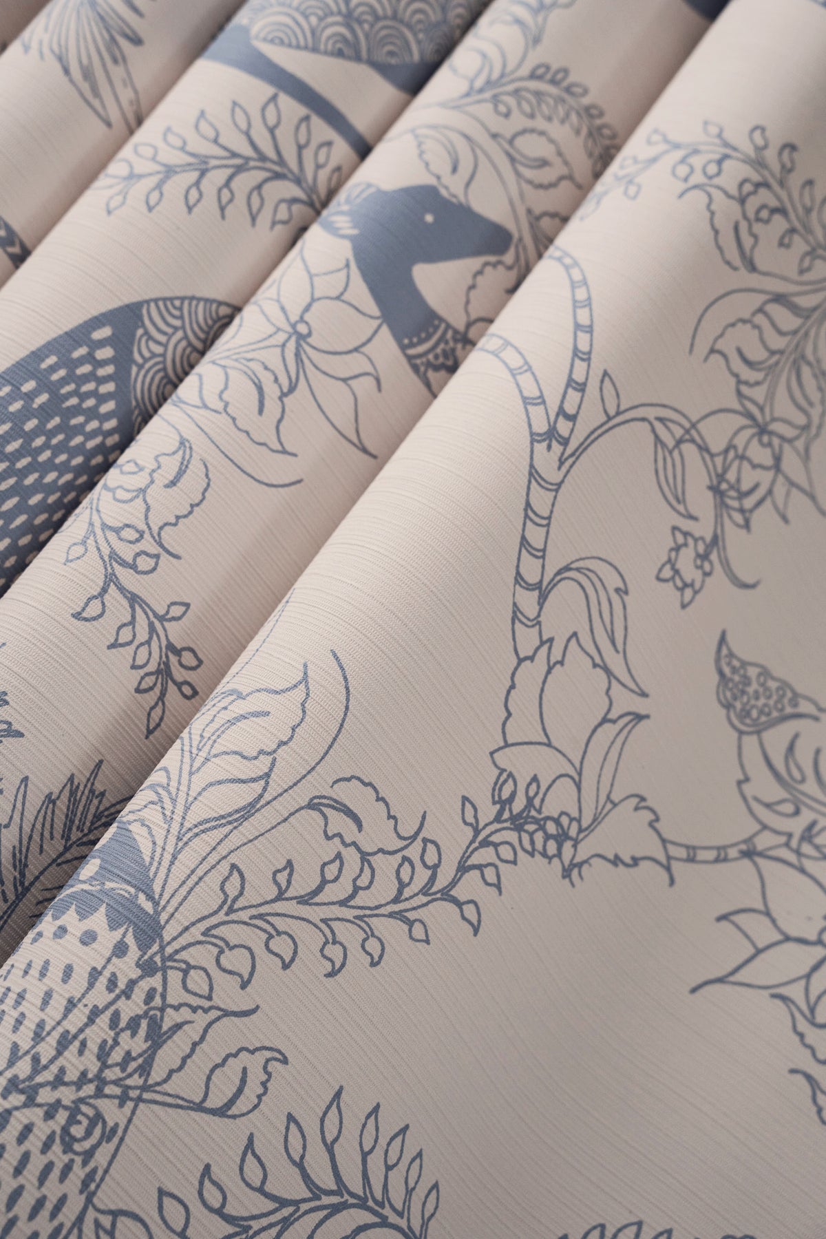 Tapeta Animaux Mythiques Bleu