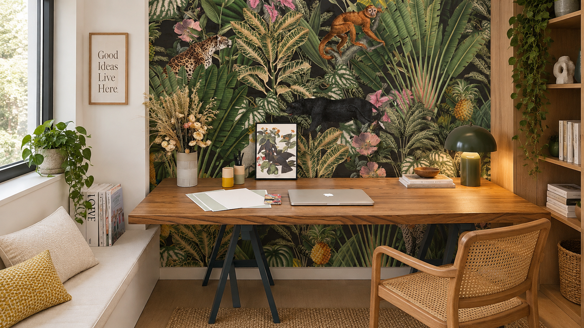Papier peint Dark Jungle