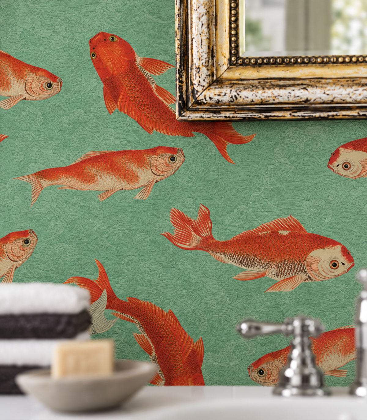 Papier peint Koi