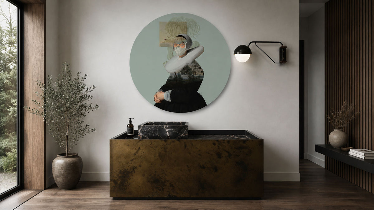 Dots Landscape Muse Green