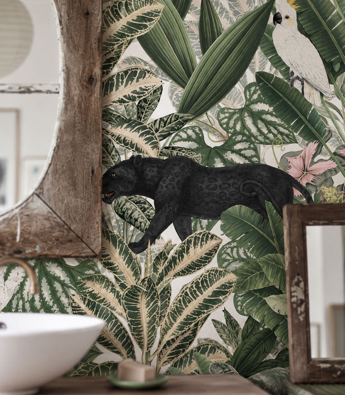 Papier peint Light Jungle