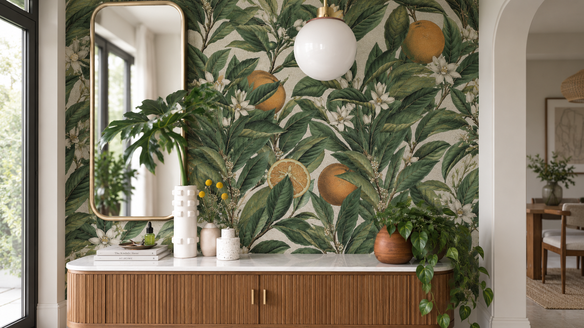 Papier peint Orange Tree