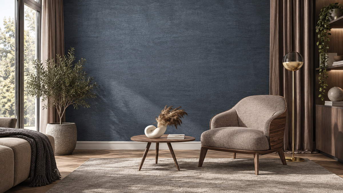 Papier peint Organic blue