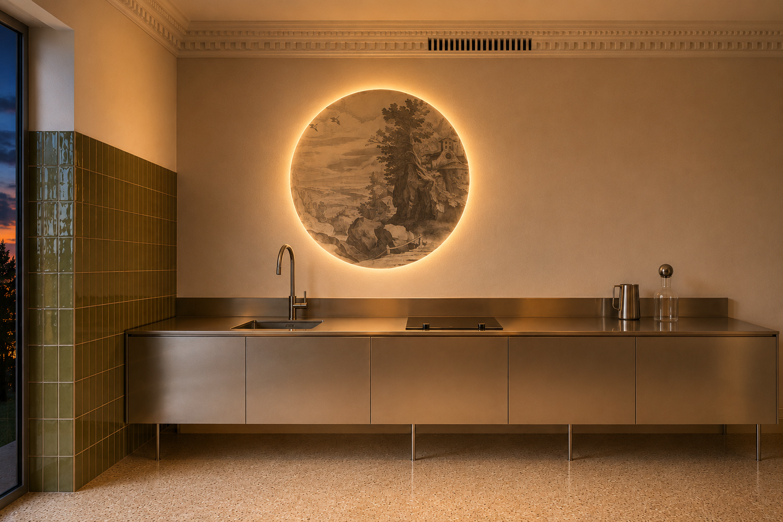 Dots Lighting Sacred Path Beige