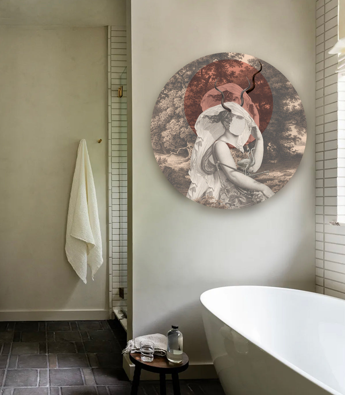 Dots Lighting Silent Goddess Terracota