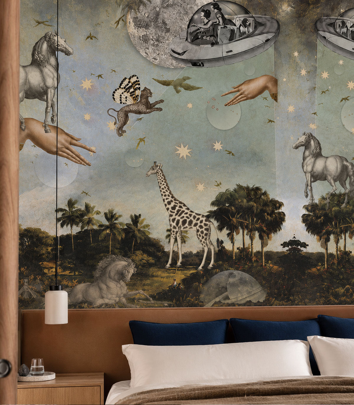 Papier peint Stardust safari
