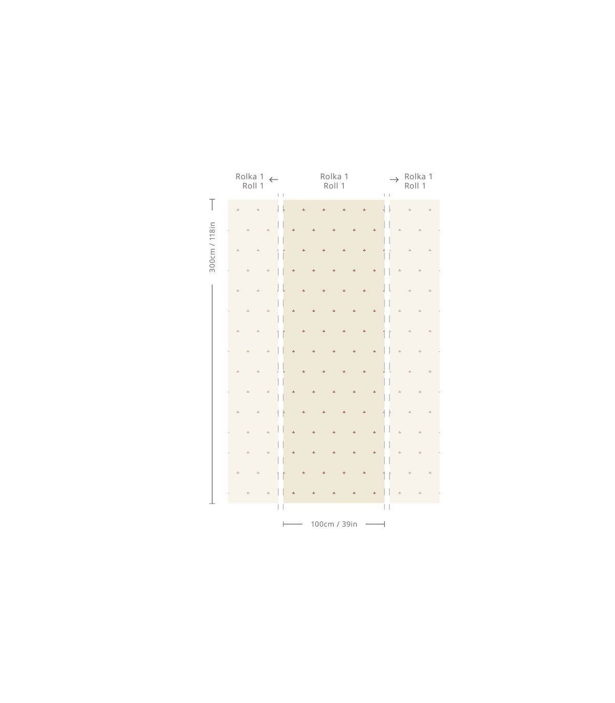 Tapeta Tiny Clover - Wallcolors®