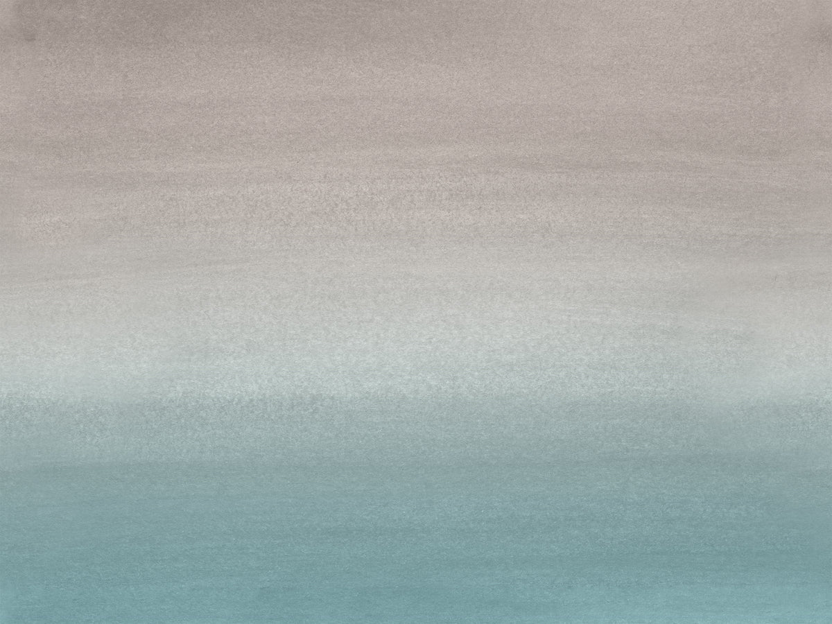 Tapeta Turquoise Fogg - Wallcolors®