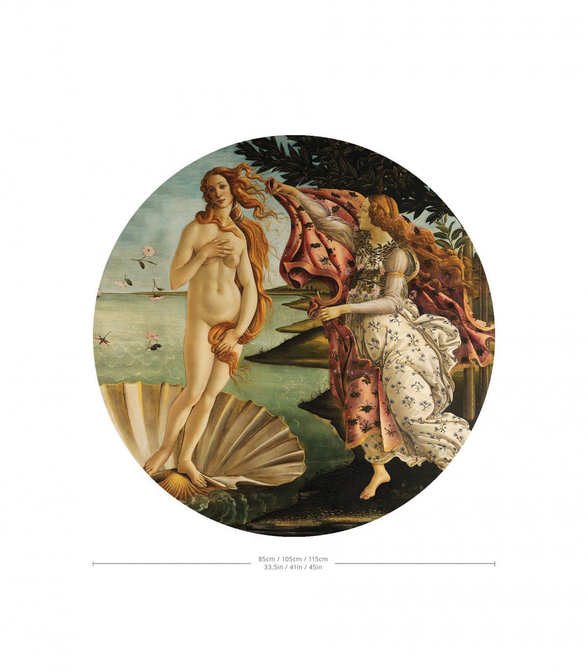 Dots Birth of Venus - Wallcolors®