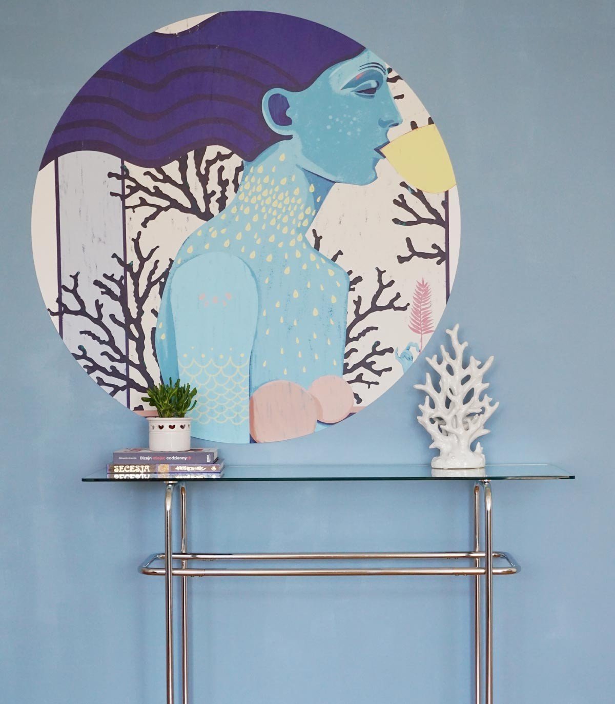 Dots Siren cool girl - Wallcolors®