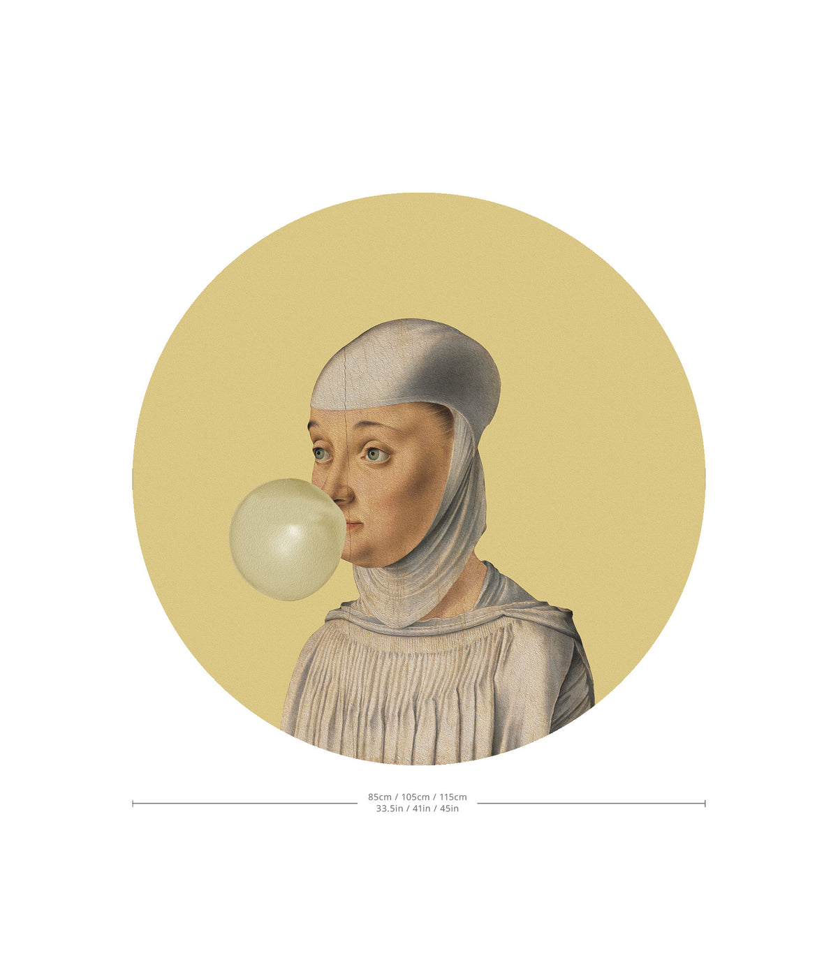 Dots Woman with Bubble Gum Lemon