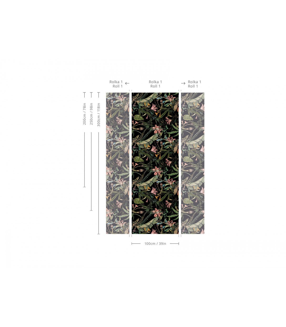 Tapeta Dark Forest - Wallcolors®