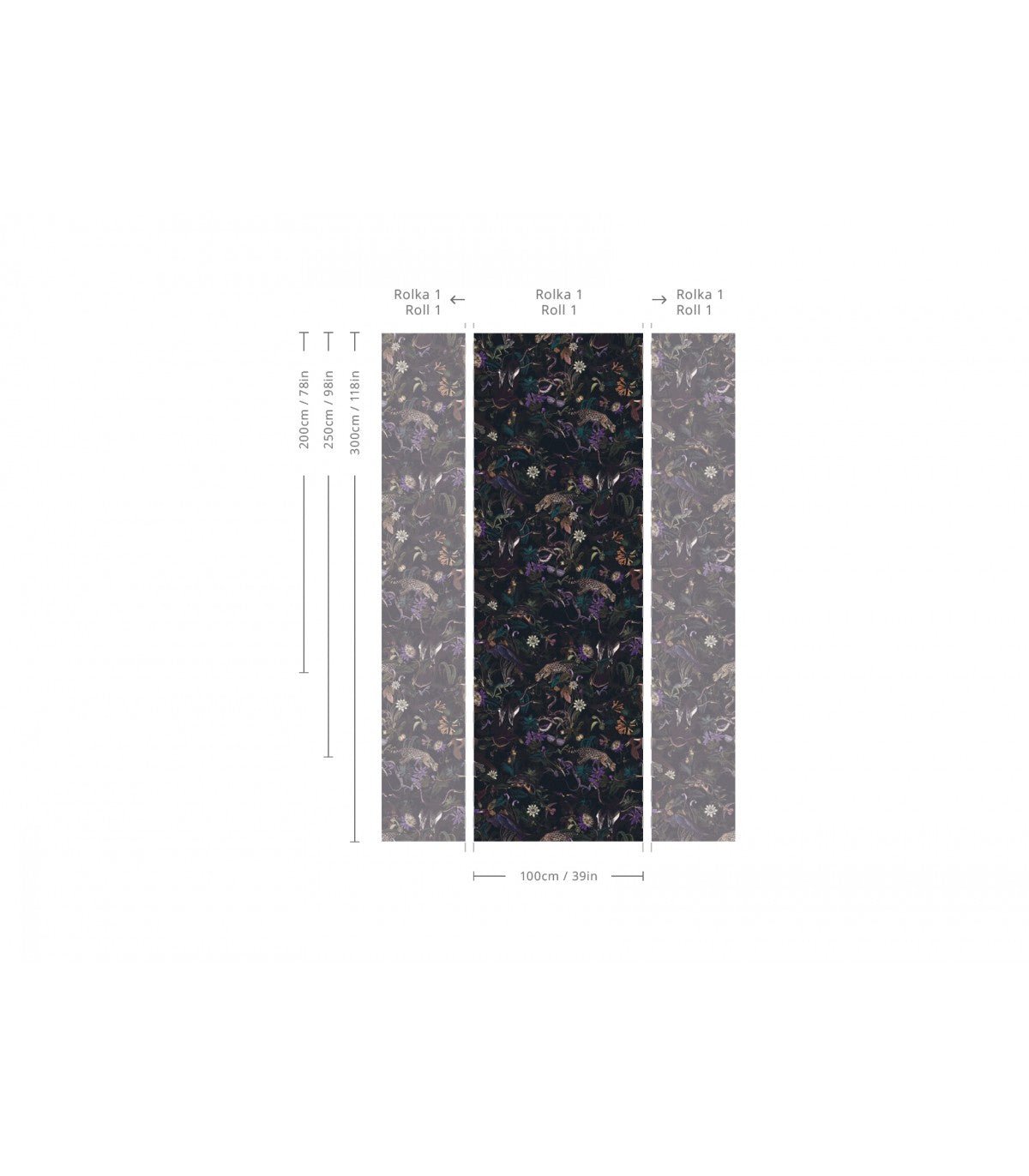 Tapeta Enchanted Garden Toxic - Wallcolors®