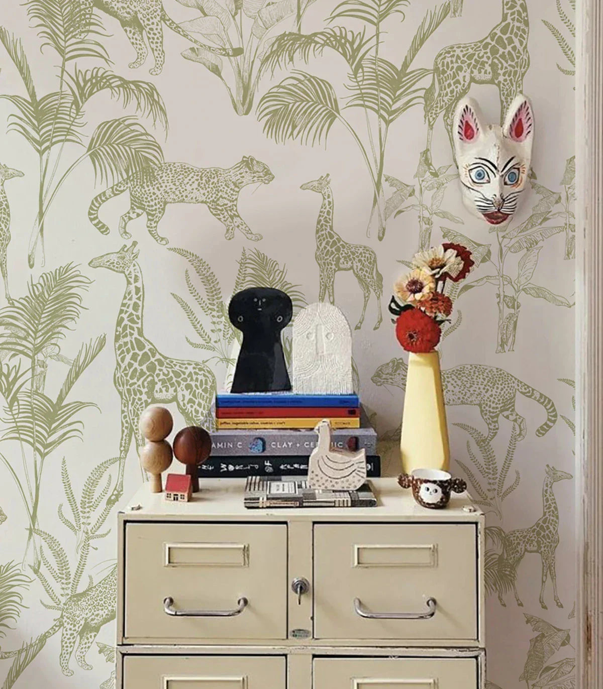 Pokój dziecka z tapetą z kolekcji Kids World i dekoracją Arch