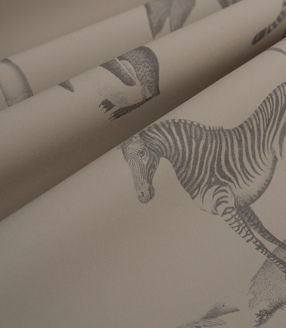 Papier peint Vintage animals beige