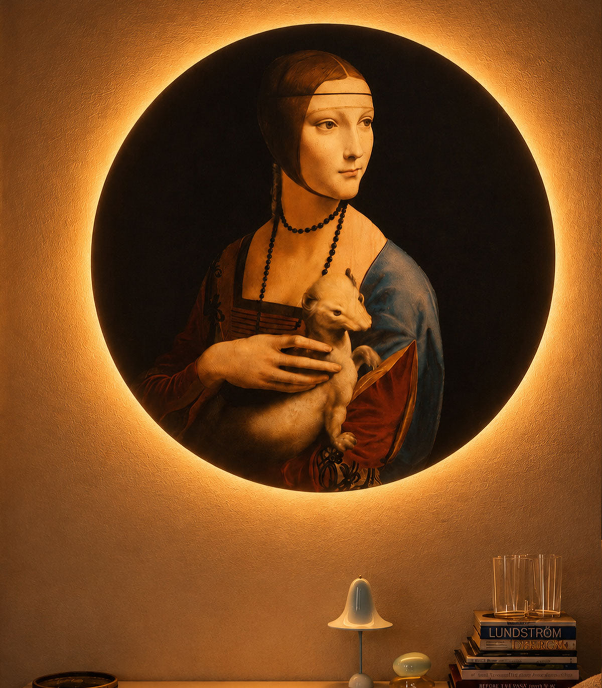 Dots Lighting Lady with an Ermine