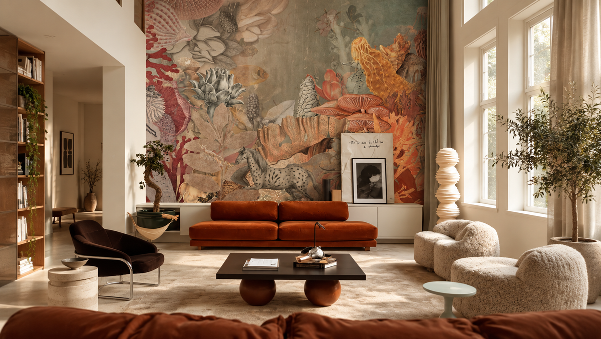 Papier peint Coral Mirage