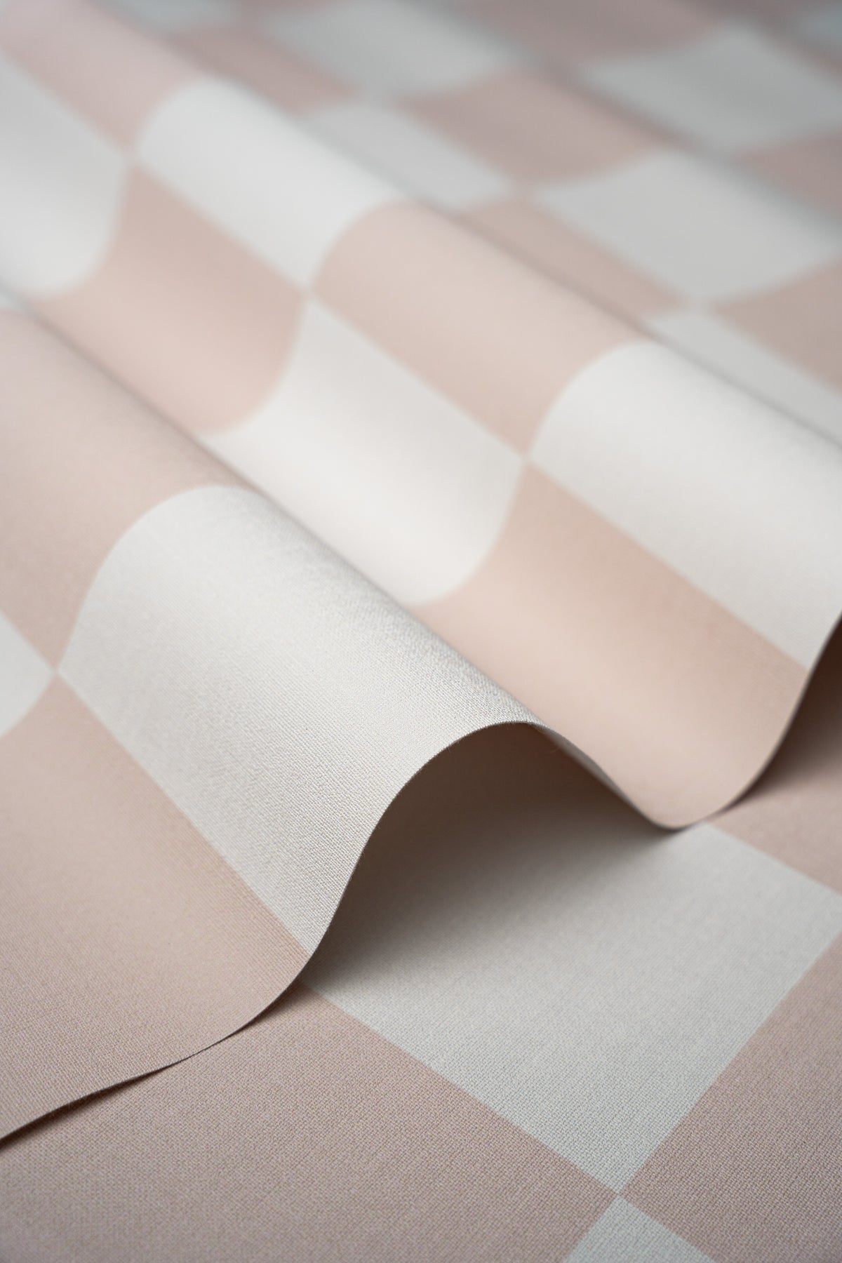 Papier peint Square Checks Light Mocha
