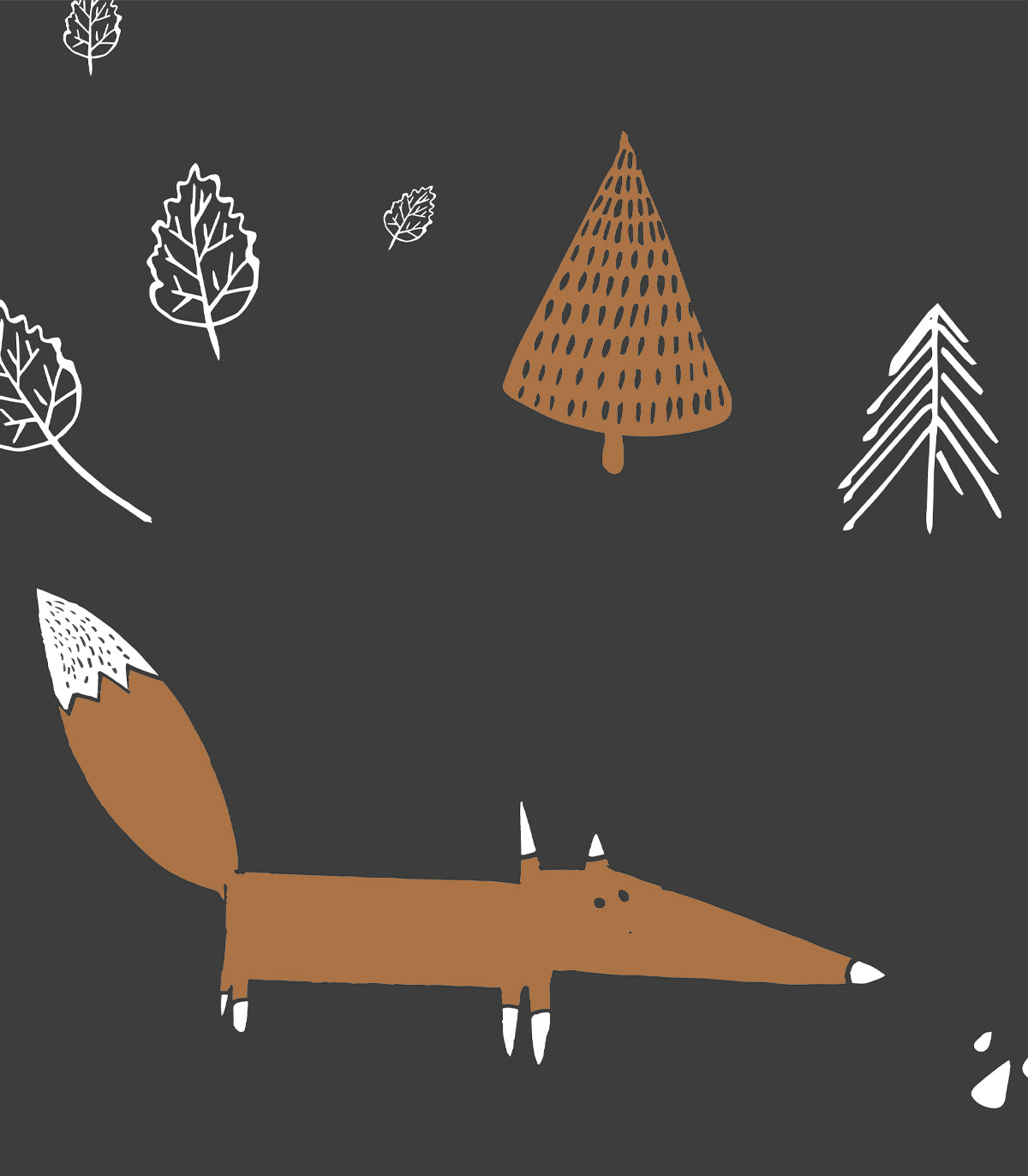 Tapeta Fox Adventure Black