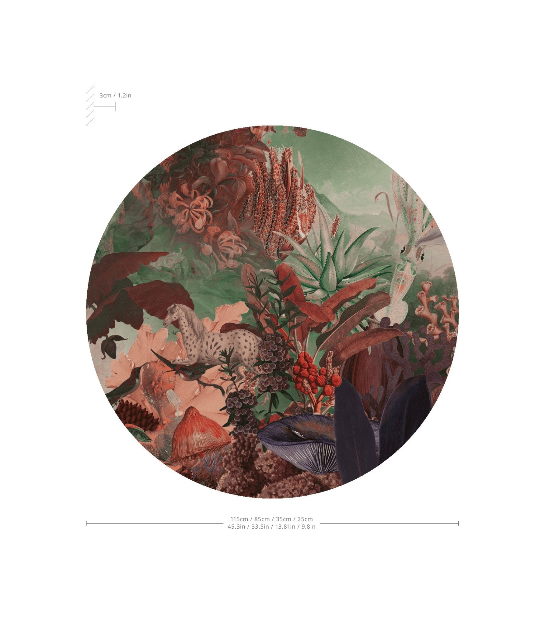 Dots Lighting Garden of Depths - Wallcolors®