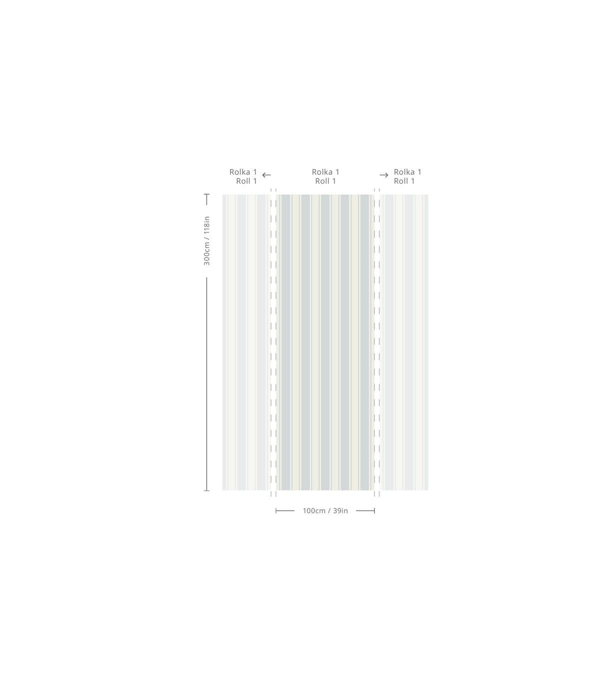 Tapeta Gentle Stripe