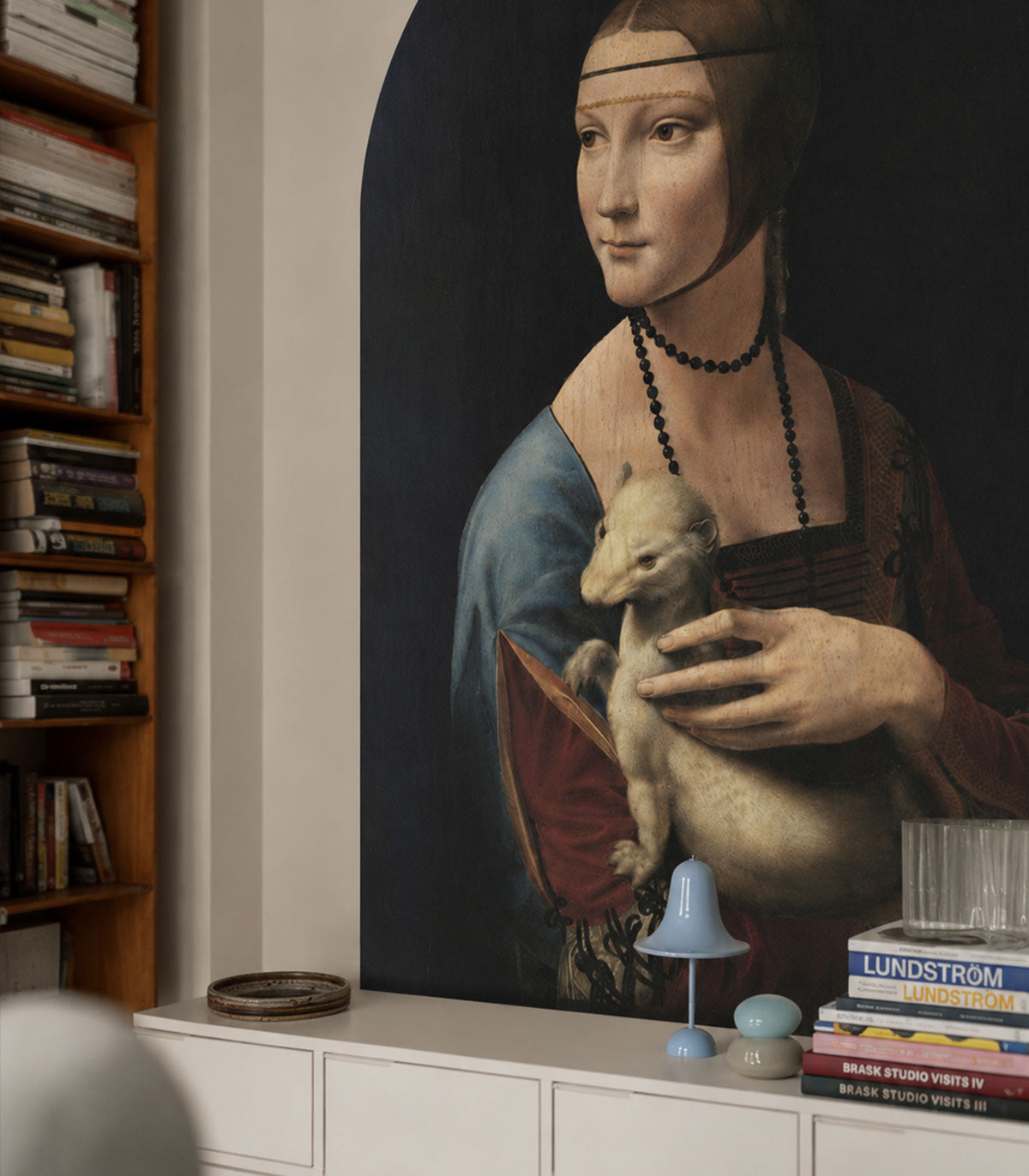 Arch Lady with an Ermine