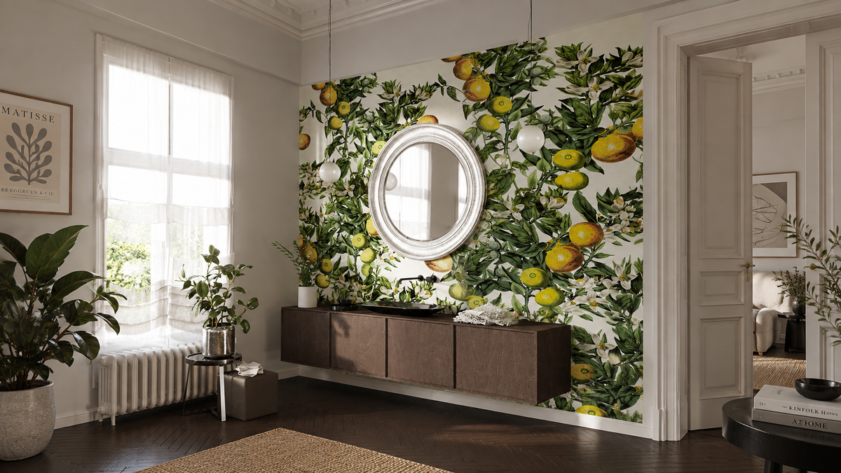 Papier peint Lemon