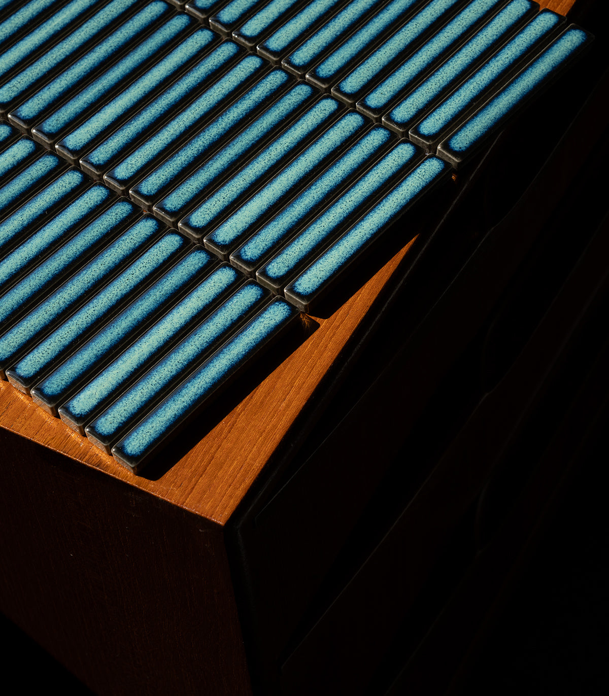 Mozaika mini piano atlantic blue gloss