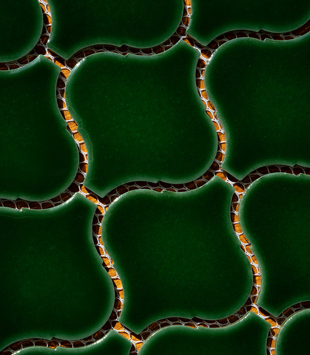 Mozaika Arabian deep green