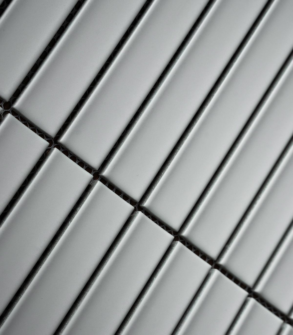 Mozaika piano white matte