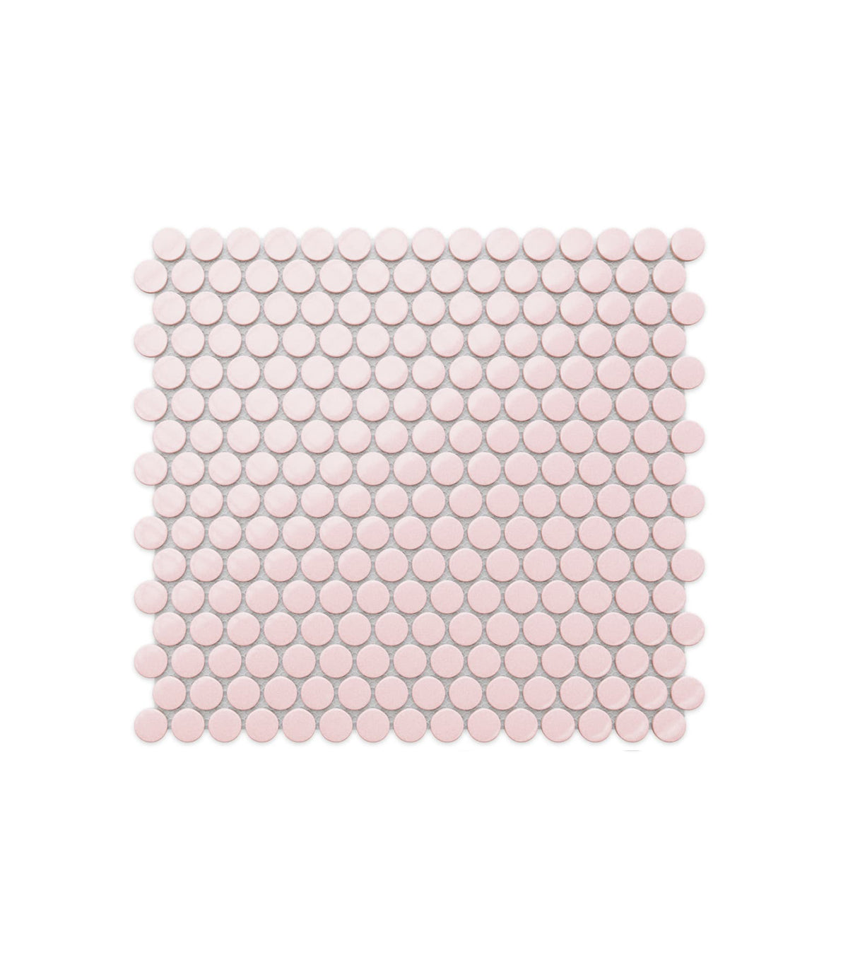 Mozaika penny dots rose matte