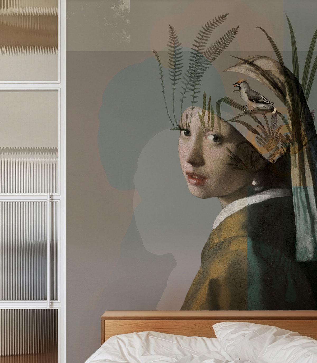 Papier peint Nature girl with the pearl
