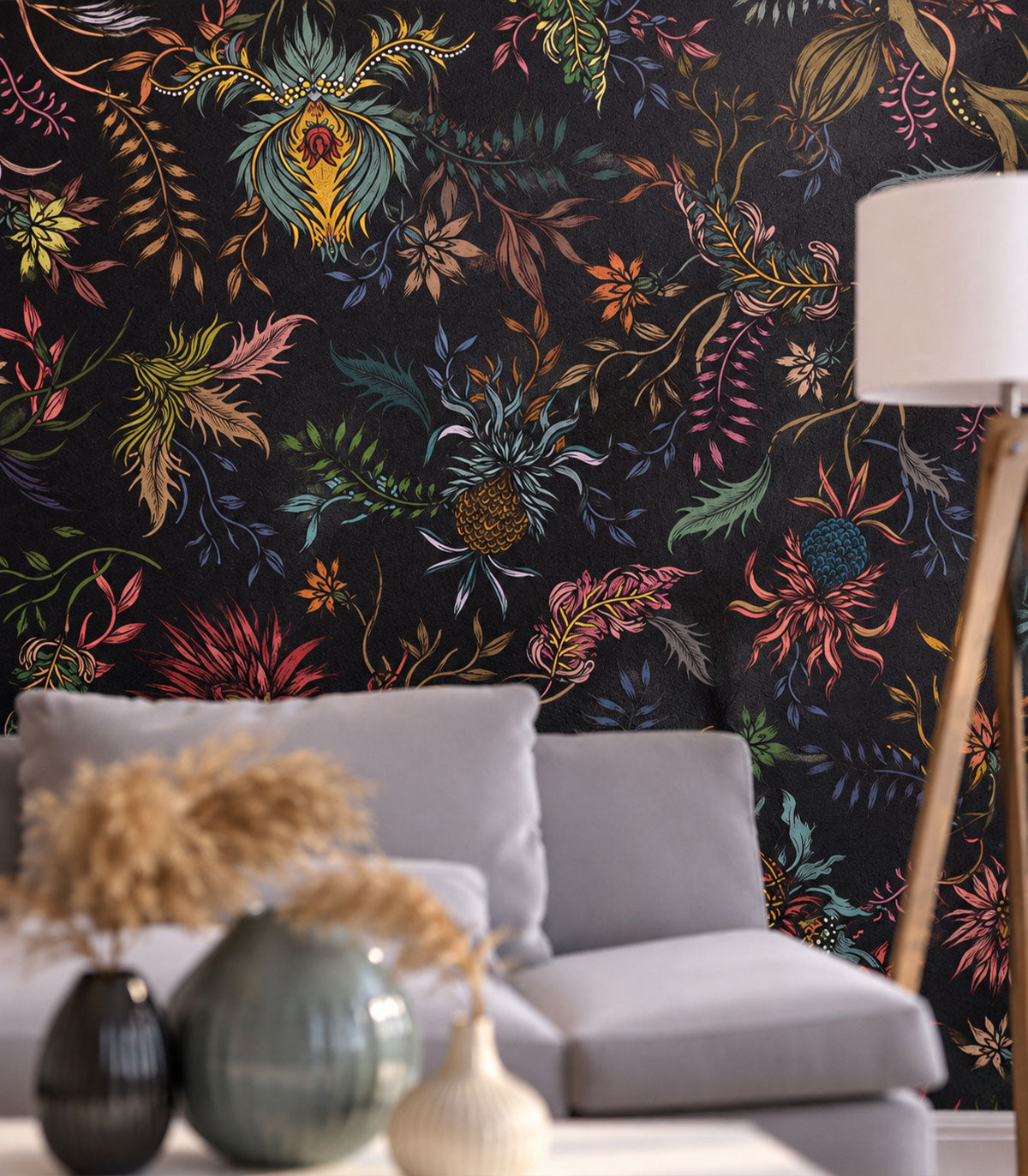 Papier peint Night Flowers