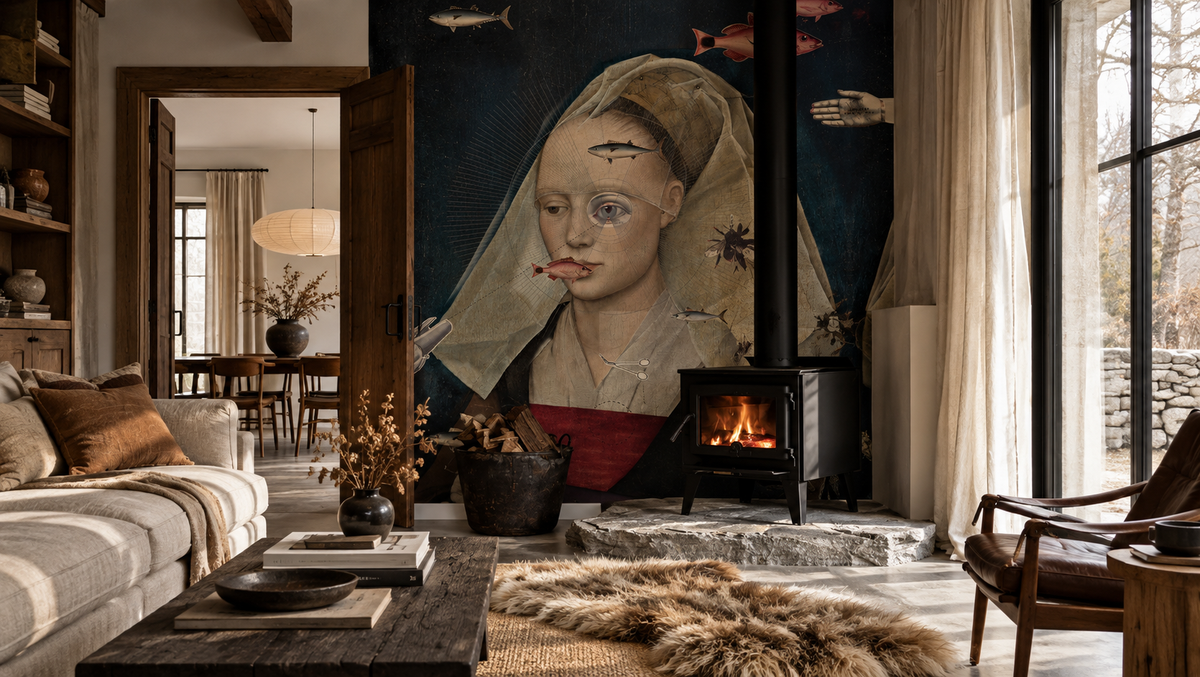 Papier peint Nordic lady