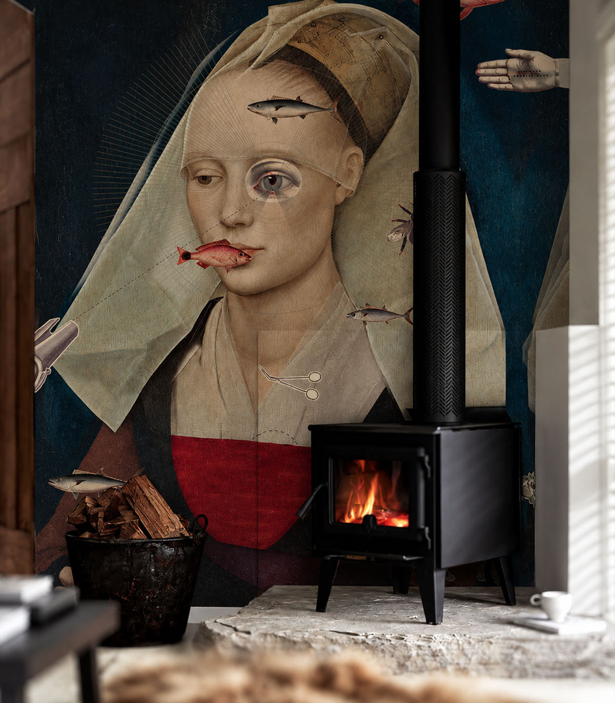 Papier peint Nordic lady