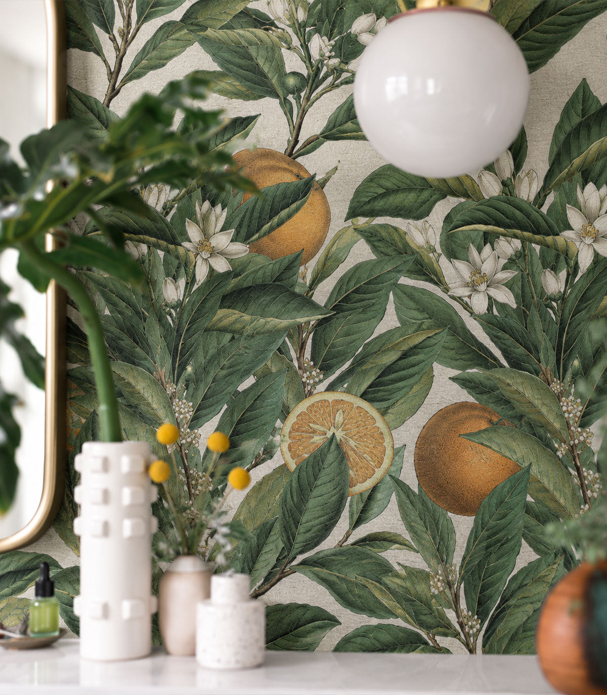 Papier peint Orange Tree