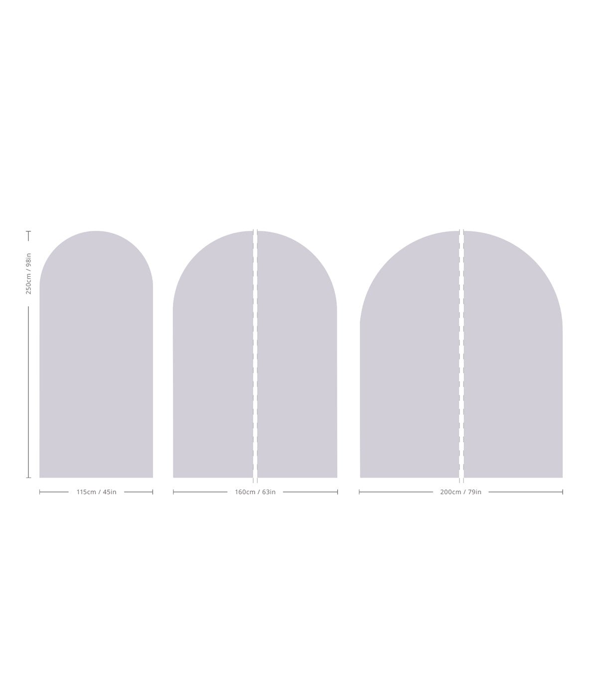 Arch Solid Powdered Earth - Wallcolors®