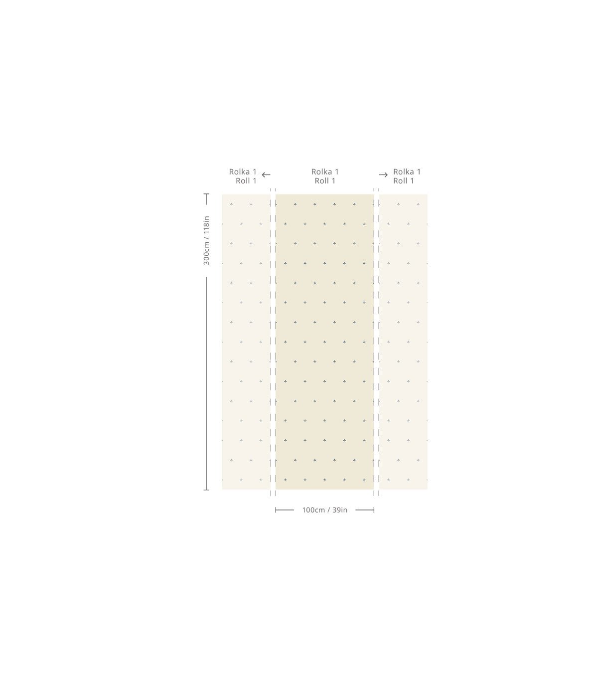 Tapeta Tiny Clover - Wallcolors®