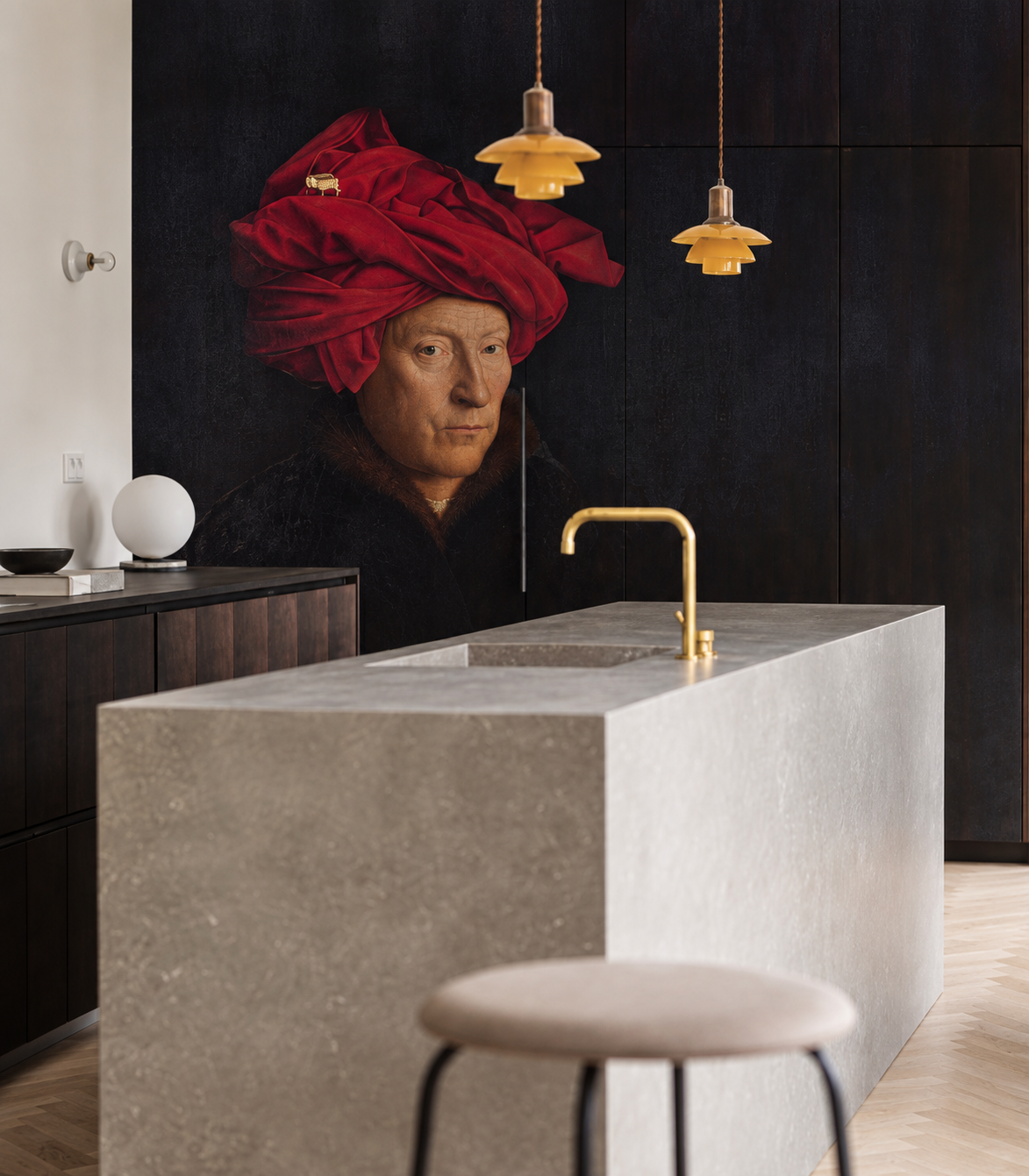 Papier peint Van Eyck