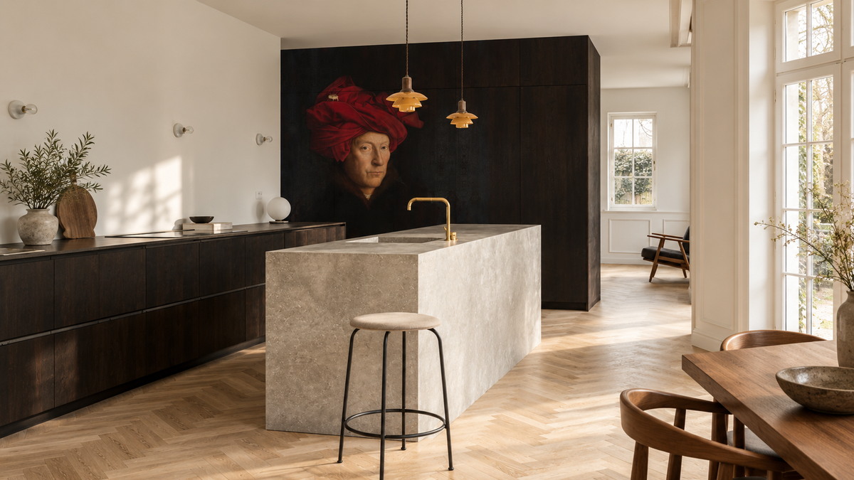 Papier peint Van Eyck