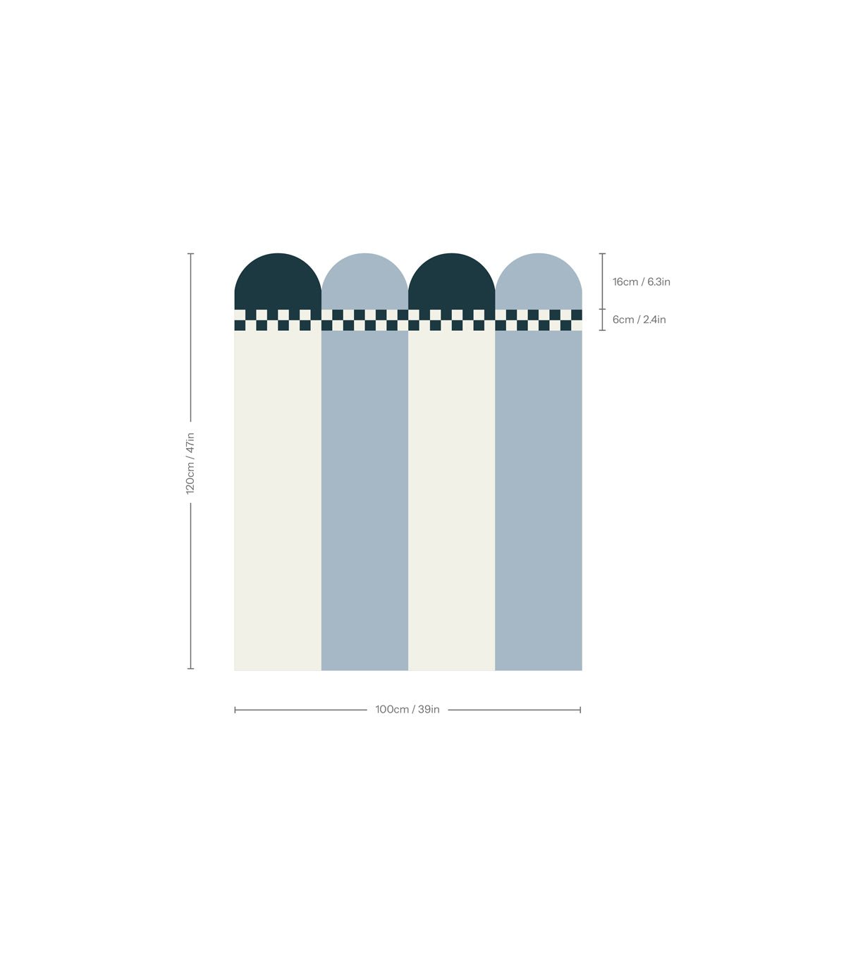 Wainscoting Seashell - Wallcolors®