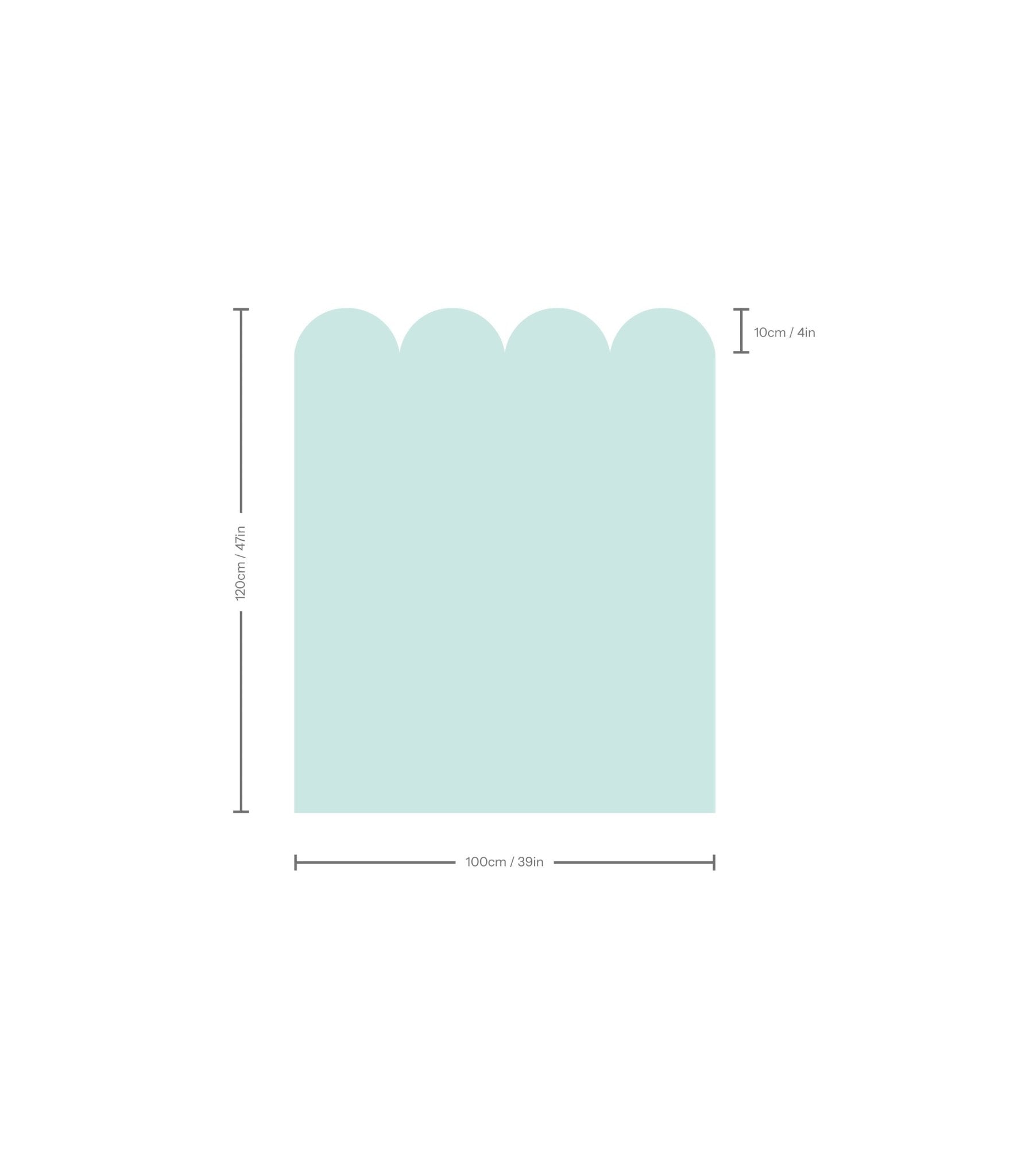 Wainscoting Solid - Wallcolors®