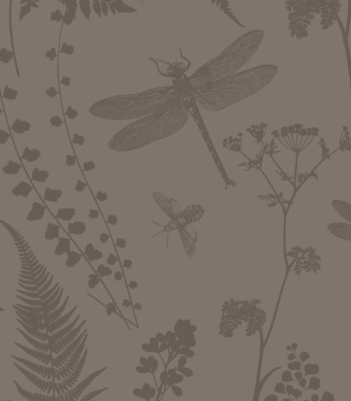 Tapeta Woodland Whisper Brown