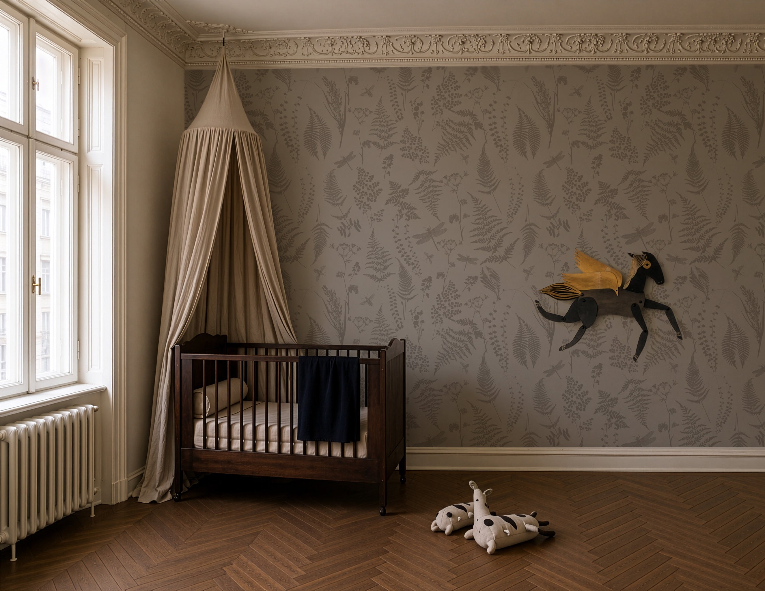 Tapeta Woodland Whisper Brown